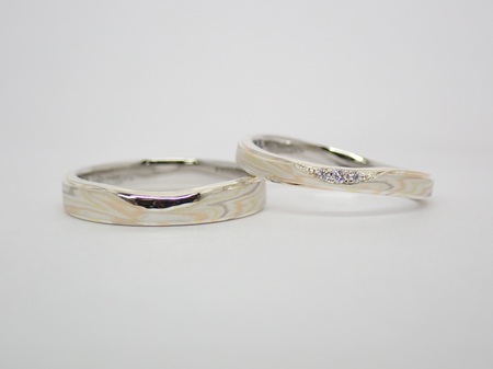 25101901木目金の婚約指輪結婚指輪C002.JPG