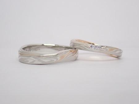 26012401木目金のご婚約指輪・ご結婚指輪N002.JPG