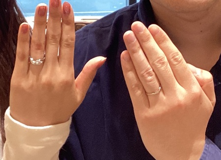 婚約指輪・結婚指輪【木目つむぎ】 | オーダーメイド事例一覧｜和の