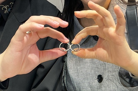 婚約指輪・結婚指輪【木目つむぎ】オーダーメイド事例｜和のオーダー