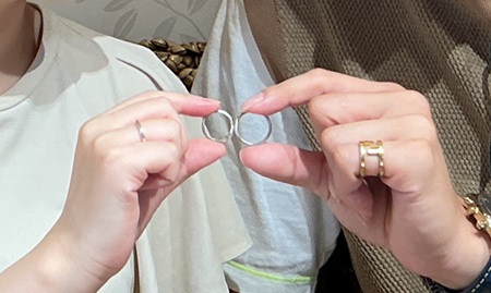婚約指輪・結婚指輪【逢桜】オーダーメイド事例｜和のオーダーメイド