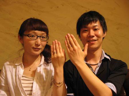 110712木目金の結婚指輪　表参道本店001.jpg