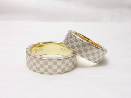 110809木目金の結婚指輪＿大阪本店001のサムネール画像