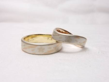110806木目金の結婚指輪＿大阪本店②