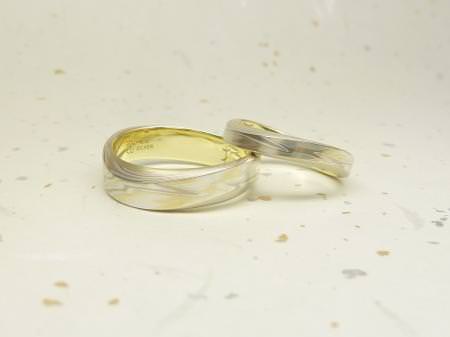 111127木目金の結婚指輪横浜元町店002.JPG