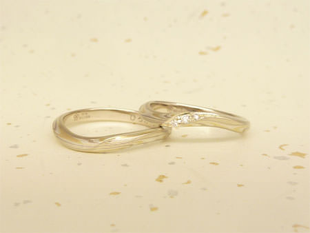 120208木目金の結婚指輪　銀.jpg