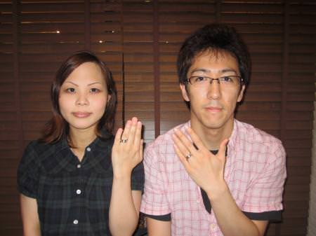12072701＿Kグリ彫りの結婚指輪001.JPG