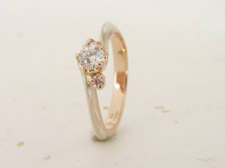 12071602木目金の婚約指輪結婚指輪＿K002①.JPG