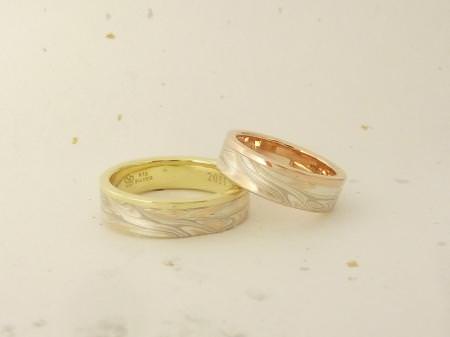 12093004木目金の結婚指輪Ｙ002.JPG