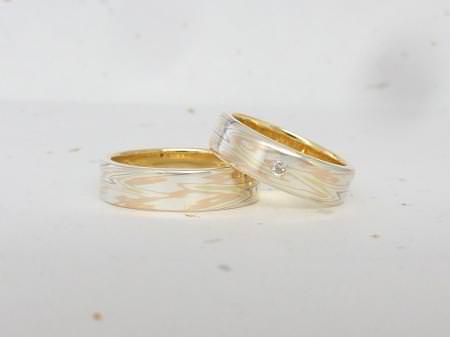 12100801木目金の結婚指輪-M001.JPG