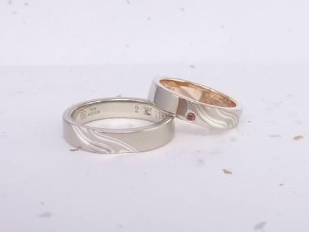 12102001グリ彫りの結婚指輪＿Ｕ002.JPG