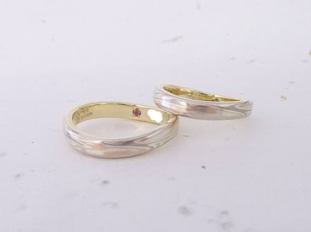 12102102木目金の結婚指輪U-2.JPG
