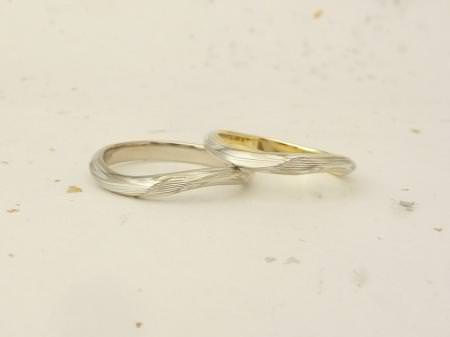 12110301木目金の婚約指輪と結婚指輪_心斎橋店003.JPG