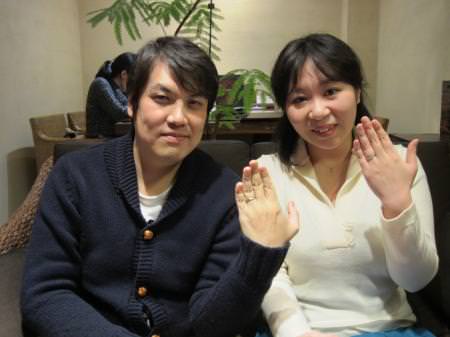 12123001グリ彫の結婚指輪＿心斎橋店001.JPG