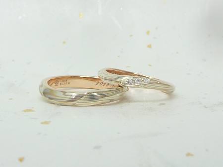 13011902木目金の結婚指輪Y002.JPG
