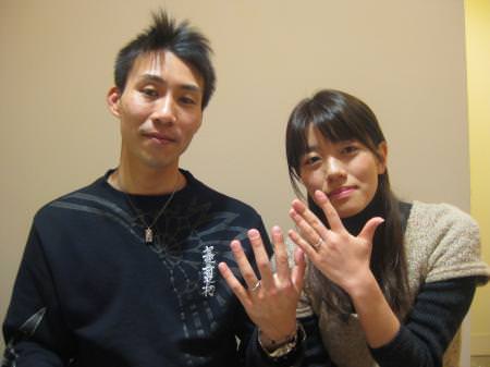 13012501木目金の結婚指輪Y-001.JPG