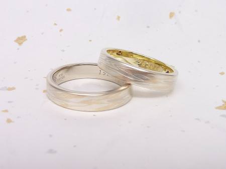 13030202木目金の結婚指輪Y002.JPG