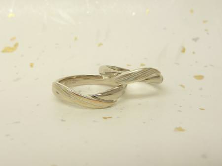 13030202木目金の結婚指輪＿Ｕ001.JPG
