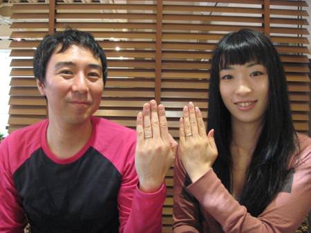 13030203木目金の結婚指輪_本店001.JPG