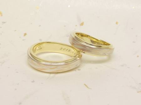 13031003木目金の結婚指輪_M002.JPG