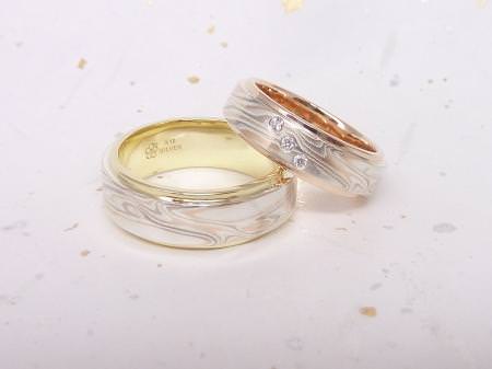 13031103木目金の結婚指輪_G002.JPG