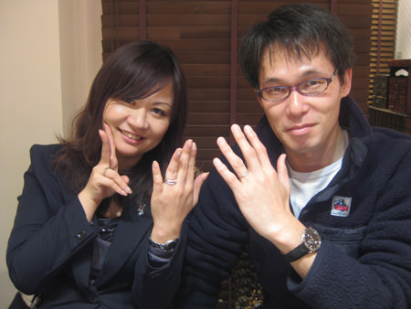 13033105木目金の婚約指輪と結婚指輪＿Ｙ001.JPG