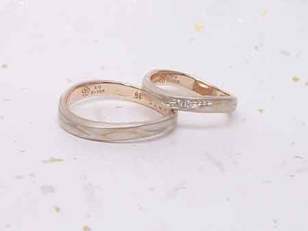 13051101木目金の結婚指輪・ベビーリング＿C002①.JPG