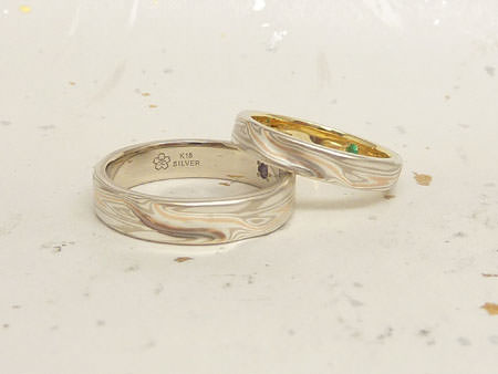 13070701木目金の結婚指輪Ｎ＿001.JPG