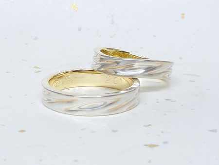 13102701木目金とグリ彫りの婚約・結婚指輪＿G002.jpg