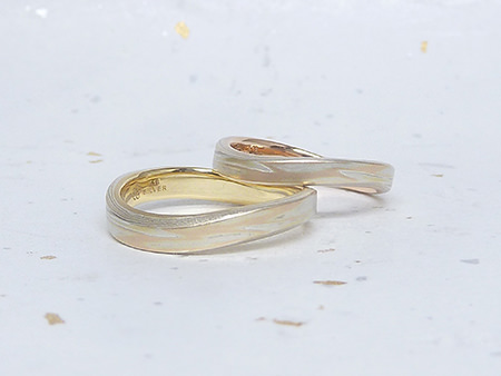 13110601木目金とグリ彫りの結婚指輪N_001.JPG