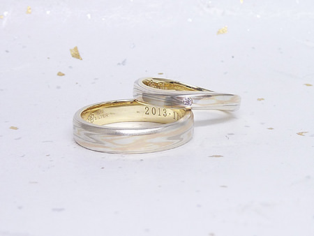 13110901木目金の結婚指輪J002.JPG