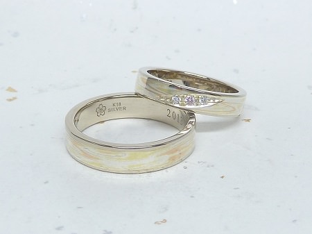 13112705木目金の結婚指輪＿Ｙ002.JPG