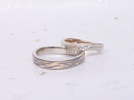 13120301木目金の結婚指輪＿Ｙ002.JPG