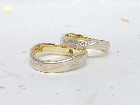 14012003木目金の結婚指輪＿Ｂ002.JPG