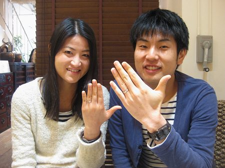 14021897木目金の結婚指輪Y001.JPG