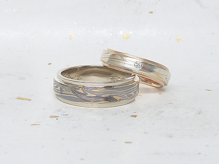 14030900木目金の結婚指輪Ｎ_002.JPG