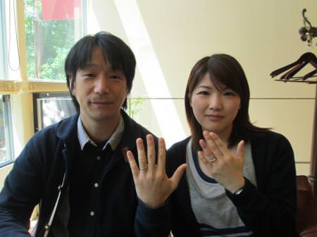 14050401_木目金の婚約結婚指輪①.JPG