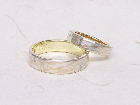 14061601木目金の結婚指輪K002.JPG