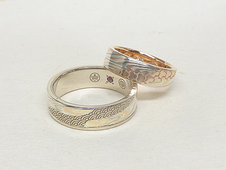 木目金の結婚指輪G002.JPG