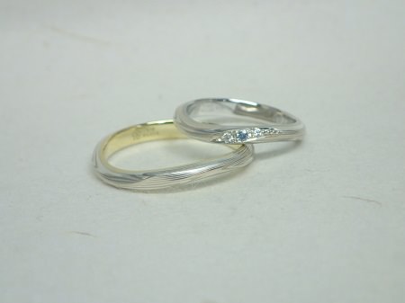 14090710木目金の婚約結婚指輪G_002.JPG