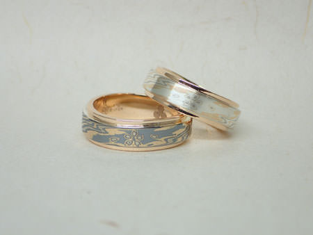 14091401木目金の婚約指輪と結婚指輪N＿003.JPG