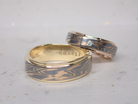 15012502木目金の結婚指輪K002.JPG