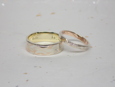 15071802木目金の婚約指輪と結婚指輪H＿005.JPG