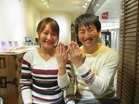 17010701木目金の婚約指輪結婚指輪＿Ｆ003.JPG