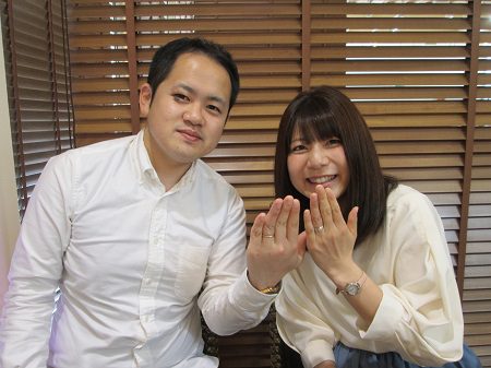 17042301木目金の婚約指輪と結婚指輪M_003.JPG