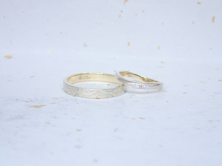 17062402木目金の結婚指輪 U_001.JPG