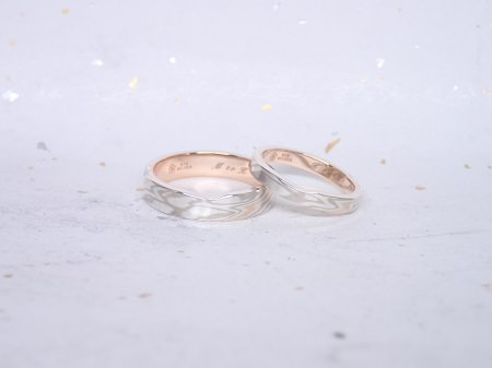 17072202木目金の結婚指輪＿K004②①.JPG