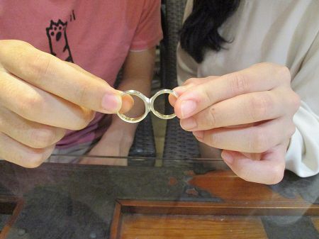 17091601木目金の結婚指輪＿Ｋ001.JPG