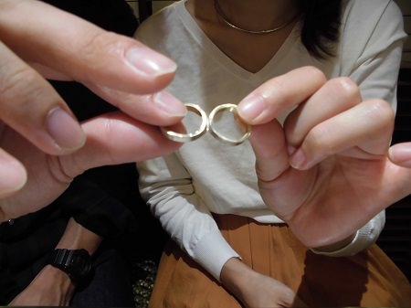 17100801木目金の結婚指輪U_001.JPG