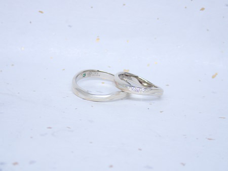 17100801木目金の結婚指輪_B003.JPG